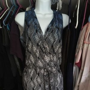 Liz Claiborne v neck maxi dress